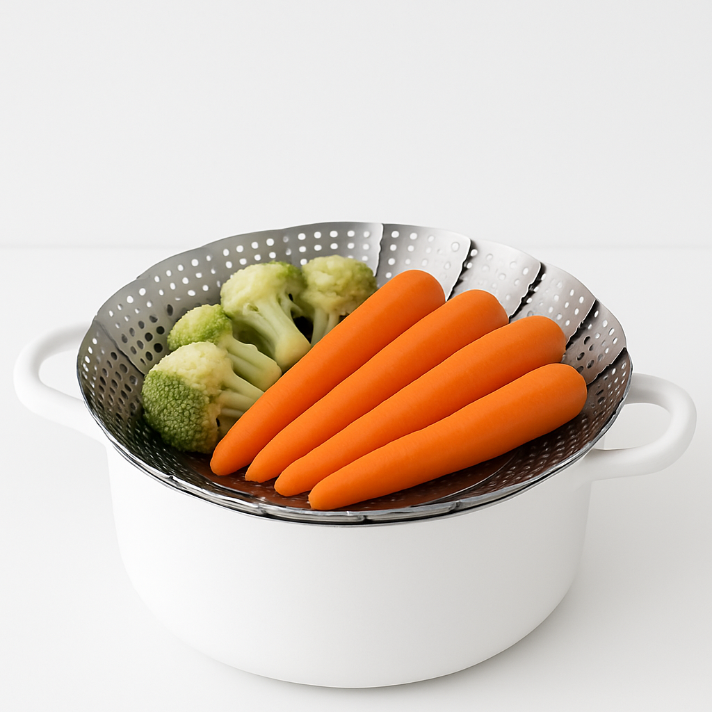 سبدبخار پز استیل